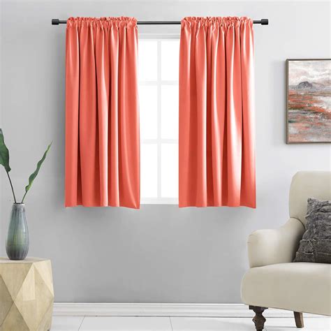 4 out of 5 stars 80. . Blackout curtains coral